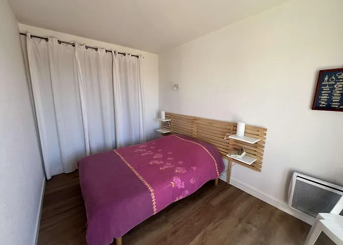 T2 Avec Climatisation, Balcon Vue Mer, 250m De La - Fr-1-701-83 Apartman *